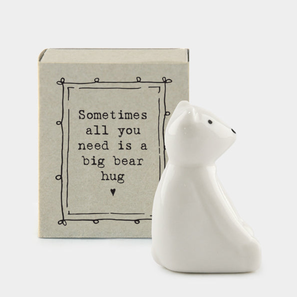 Mini boîte ours - Sometimes, all you need is a Big bear hug