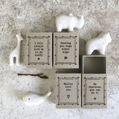Mini boîte baleine - Whaley love you