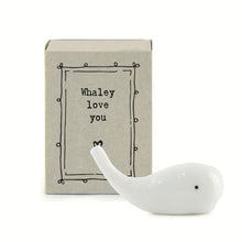 Mini boîte baleine - Whaley love you