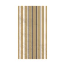 15 serviettes en papier - Rayures beiges