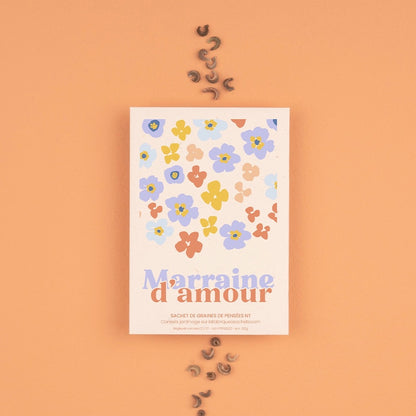 Sachet de graines - Marraine d'amour