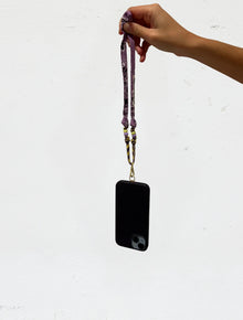 Mini cordon bandana - Violet lavande