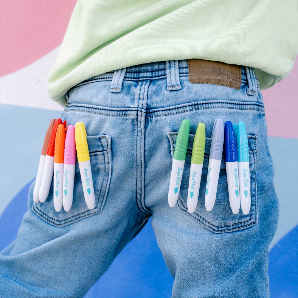Boîte de 10 feutres effaçables pour silicone – SuperPetit