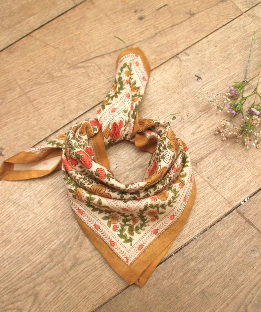 Petit foulard - Ellis ocre