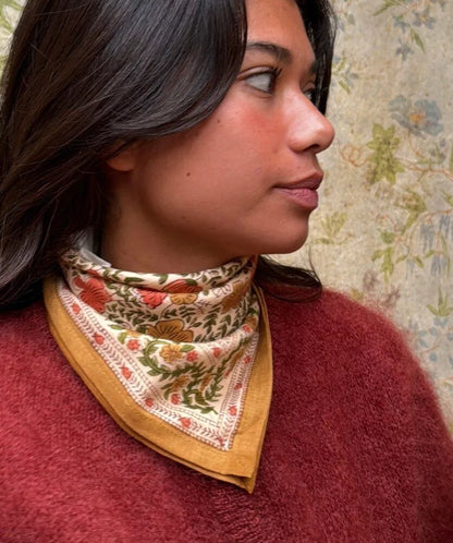 Petit foulard - Ellis ocre