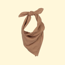 Lange / petit foulard gaze de coton - Rayures fines