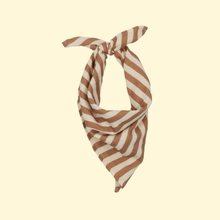 Lange / petit foulard gaze de coton - Rayures larges