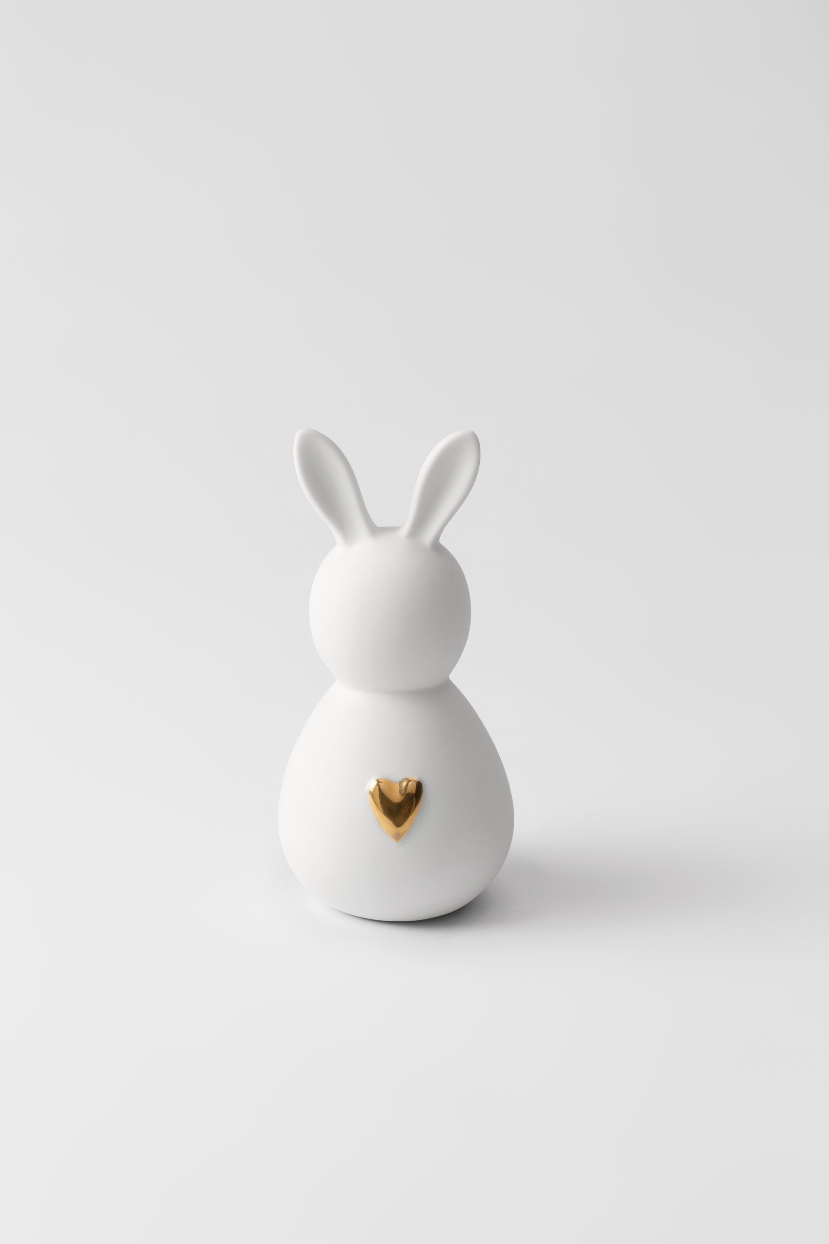Lapin - Blanc Coeur Or MM