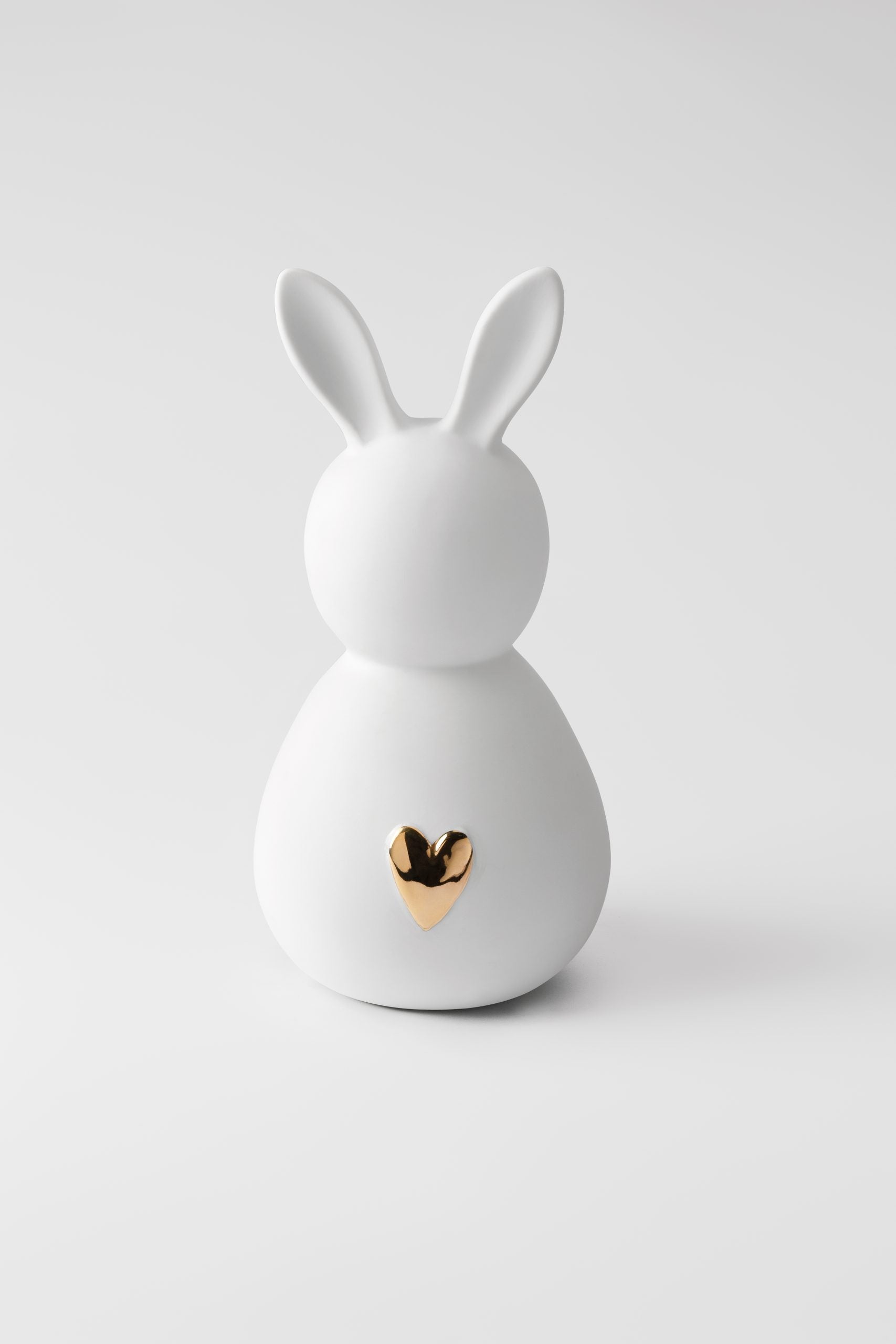 Lapin - Blanc Coeur Or GM