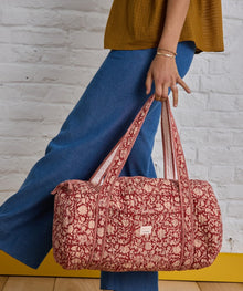 Sac weekend - Anjali cerise