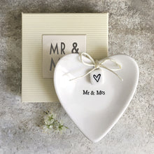 Coupelle coeur - Mr and Mrs