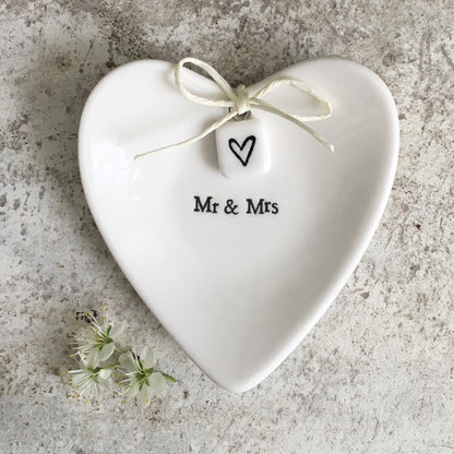 Coupelle coeur - Mr and Mrs