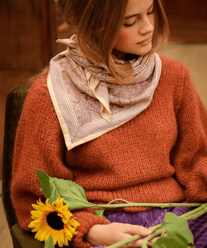 Foulard - Anjali Lilas
