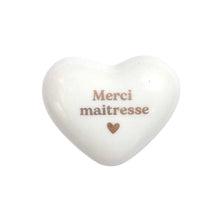 coeur porte-bonheur - Merci maitresse