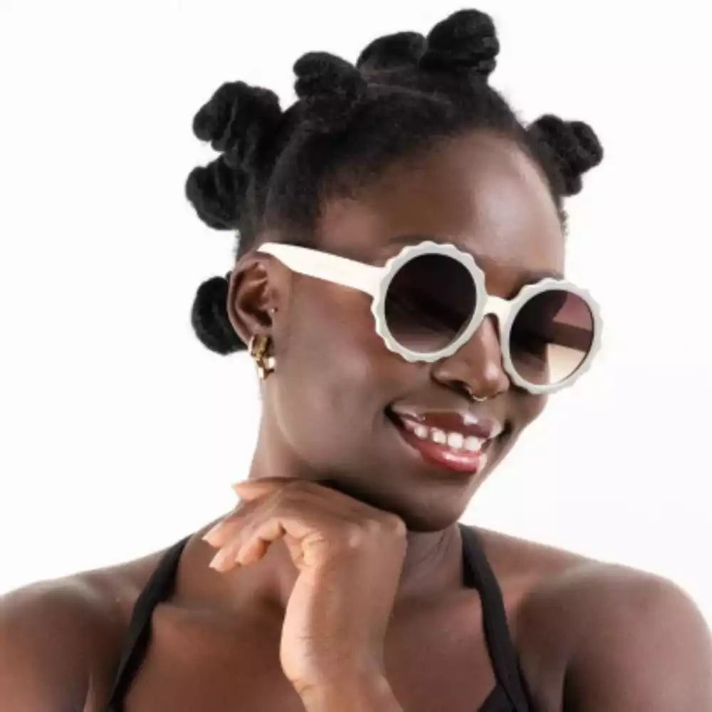 Lunettes de soleil Emma - Blanc
