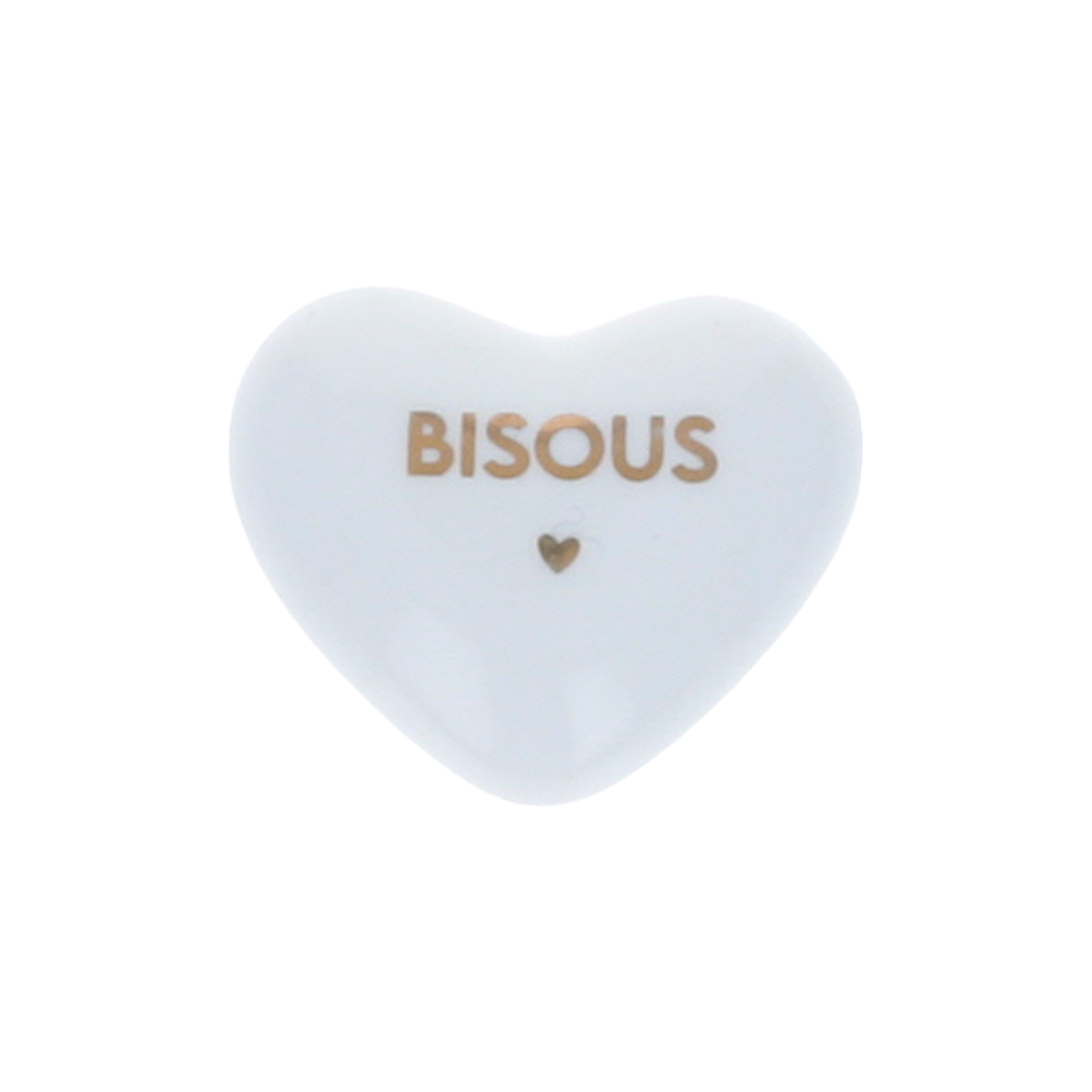 coeur porte-bonheur - Bisous