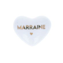 coeur porte-bonheur - Marraine