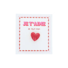 Pin's - Je t'aime de tout mon coeur