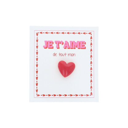 Pin's - Je t'aime de tout mon coeur