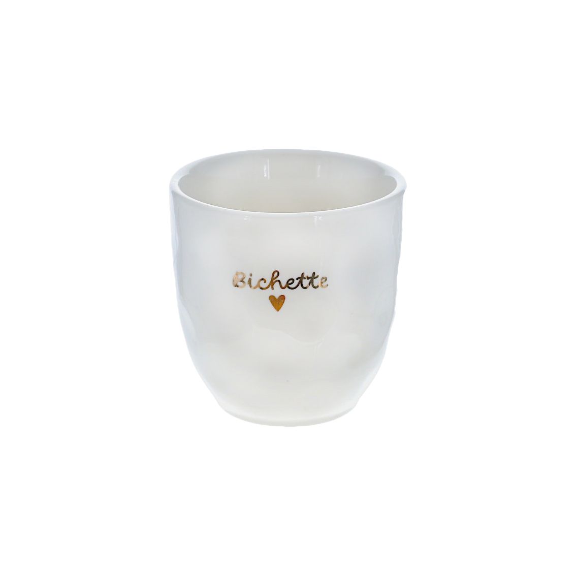 Tasse message - Bichette coeur gold