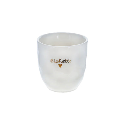 Tasse message - Bichette coeur gold