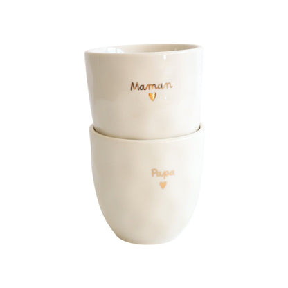 Tasse message - Maman gold
