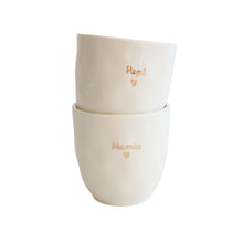 Tasse message - Mamie coeur gold