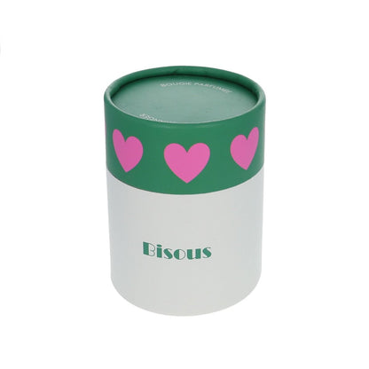 Bougie message - Bisous