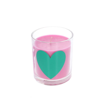 Bougie message - Bisous