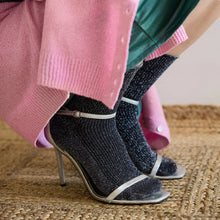 Chaussettes pailletées 36/40 - Grey