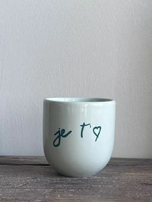 Mug vert - Je t'aime