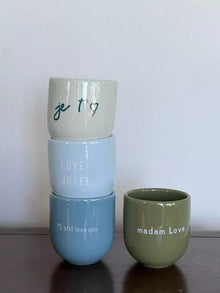 Mug vert - Je t'aime