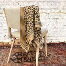 Foulard - Léopard camel