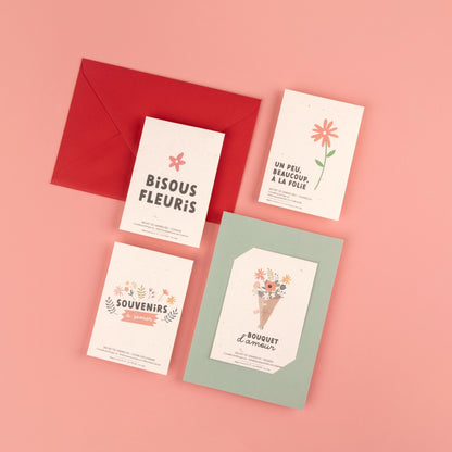 Sachet de graines - Bisous fleuris
