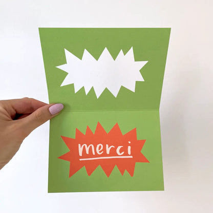 Carte - Merci