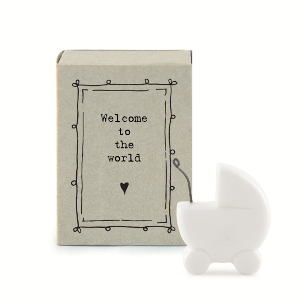 Mini boîte poussette - Welcome to the world