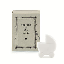Mini boîte poussette - Welcome to the world