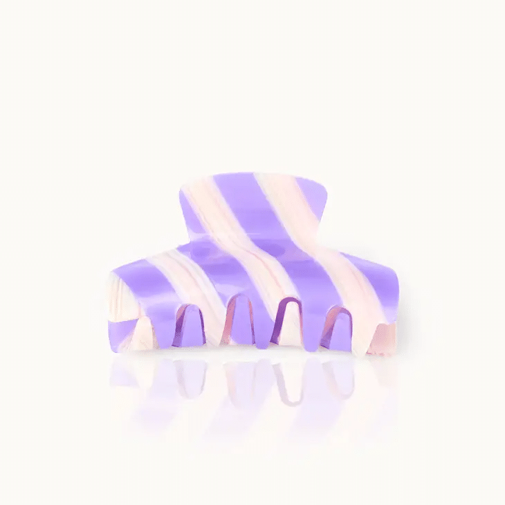 Grande pince - Rayures purple