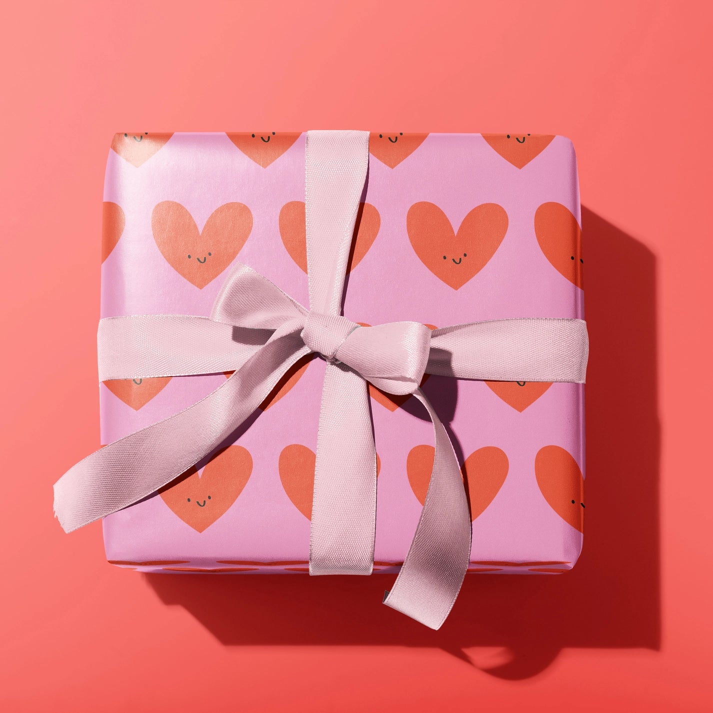 Papier cadeau - Coeurs