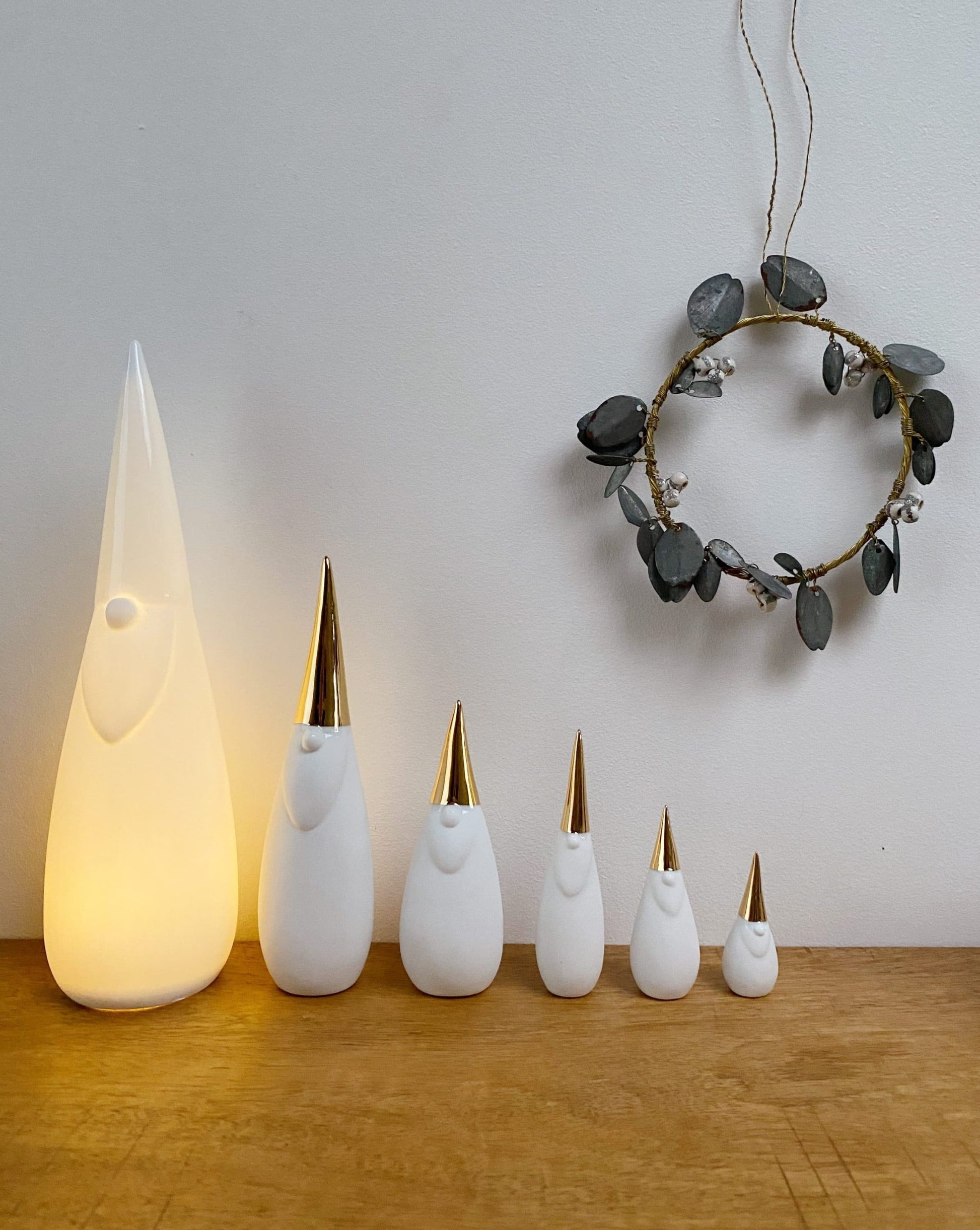 Figurines Père Noël - Trio