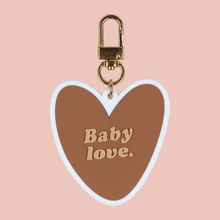 Porte-clés marron - Baby love