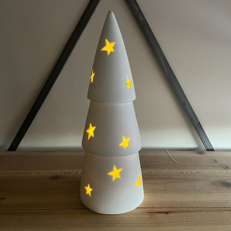 Sapin étoiles céramique