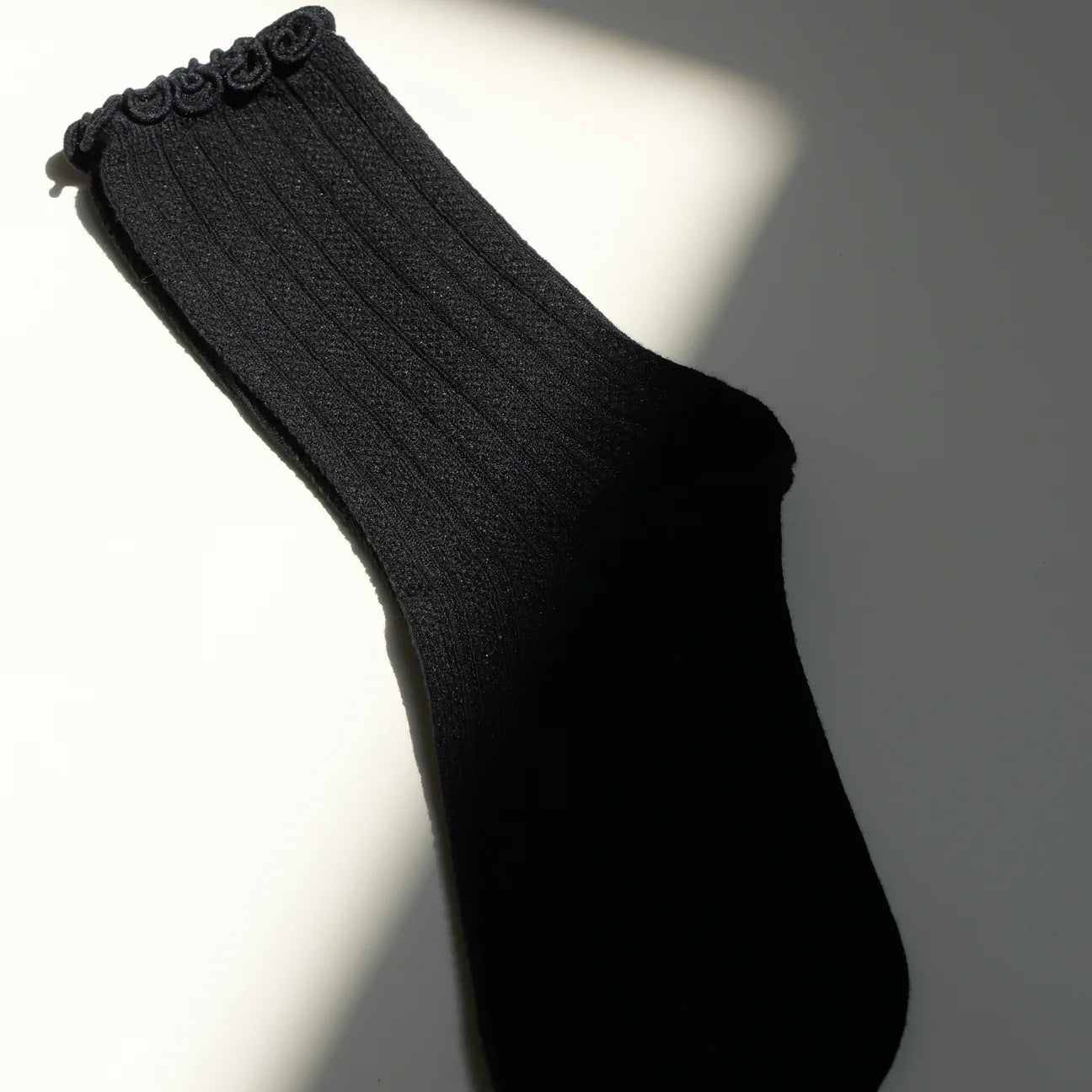 Chaussettes - torsadées noir