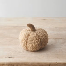 Citrouille sherpa beige - MM