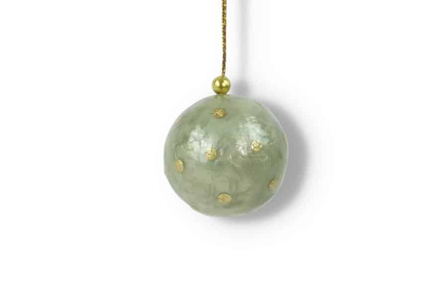 Boule de Noël - Céladon