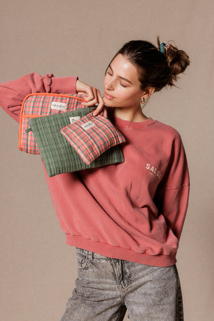 Mini pochette Mana - Khadi Chili