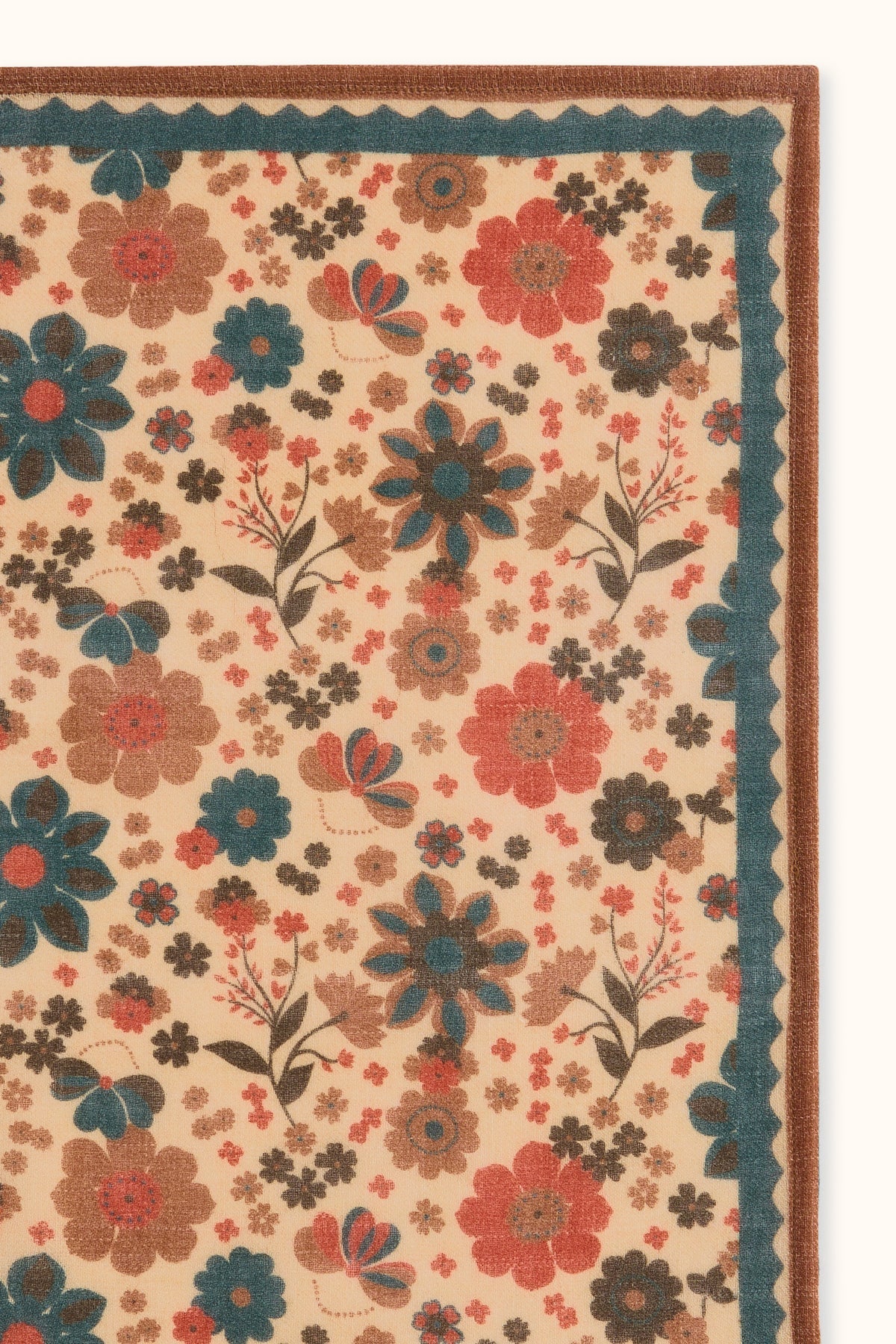 Petit foulard en laine Farzana - Bolero Macadamia
