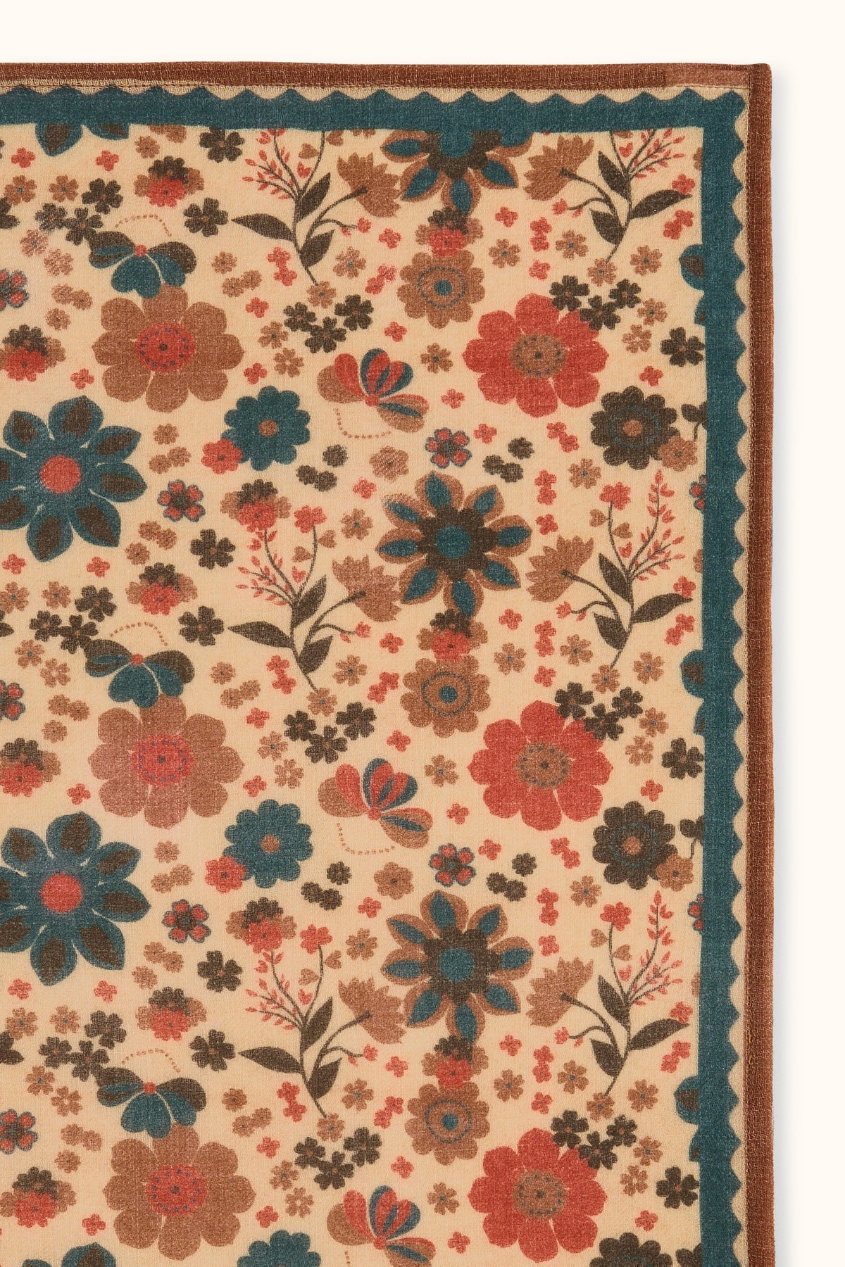 Grand foulard en laine Fiza - Bolero Macadamia