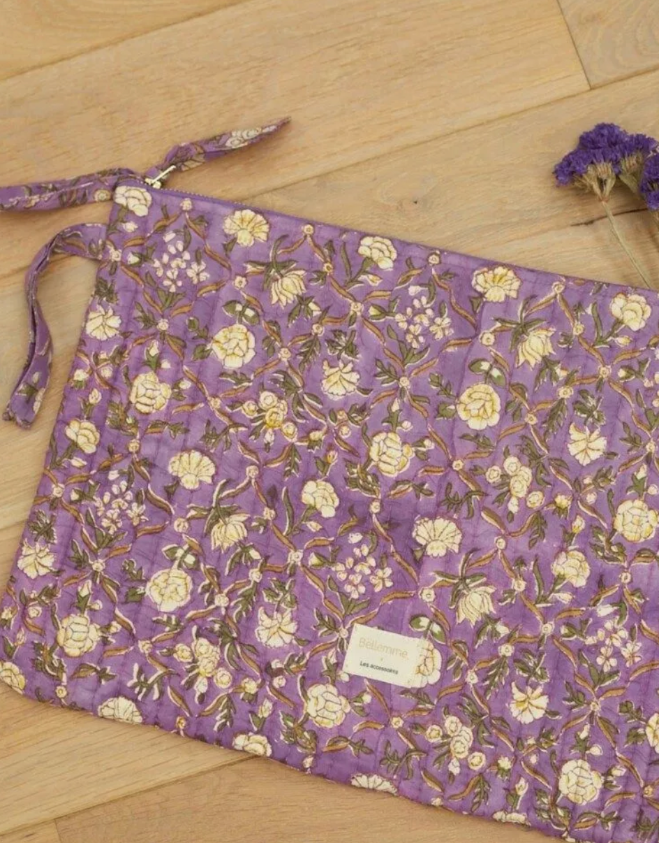 Pochette ordinateur 13' - Albertine Purple