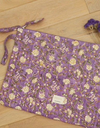 Pochette ordinateur 13' - Albertine Purple